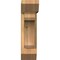 Ekena Millwork Legacy Slat Smooth Bracket w/ Offset Brace, Western Red Cedar, 5 1/2"W x 16"D x 20"H BKT0604X16X20LEC06SWR - alternate 3